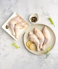 [푸르닭]무항생제 닭(통다리) 1kg